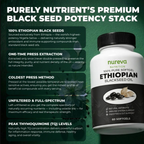 Nureva Nutrition Ethiopian Black Seed Oil