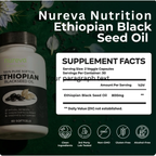 Nureva Nutrition Ethiopian Black Seed Oil