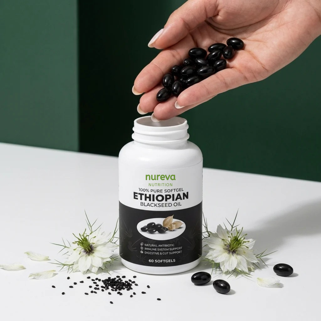 Nureva Nutrition Ethiopian Black Seed Oil